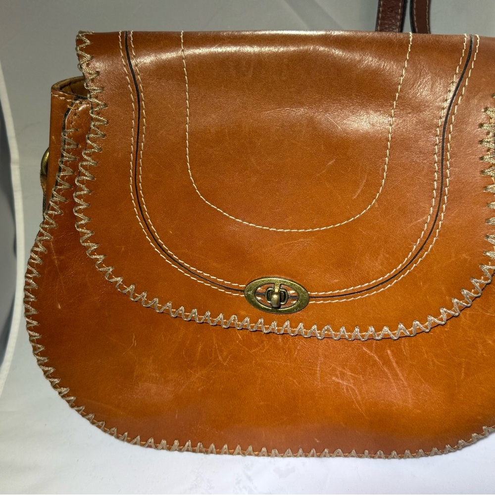 Patricia Nash Leather Crossbody Bag